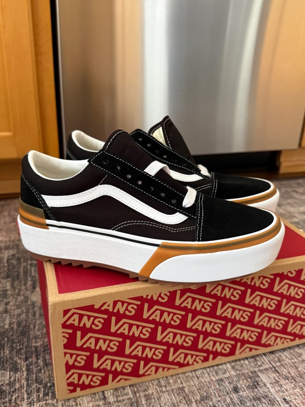 VANS Old Skool Stacked - 6.5M/8W - Rare!